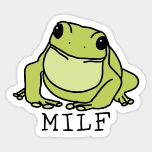MILF - Man I love Frogs funny Sticker